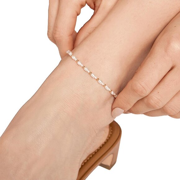 NWT Set & Stones Shelly Anklet - Picture 1 of 4